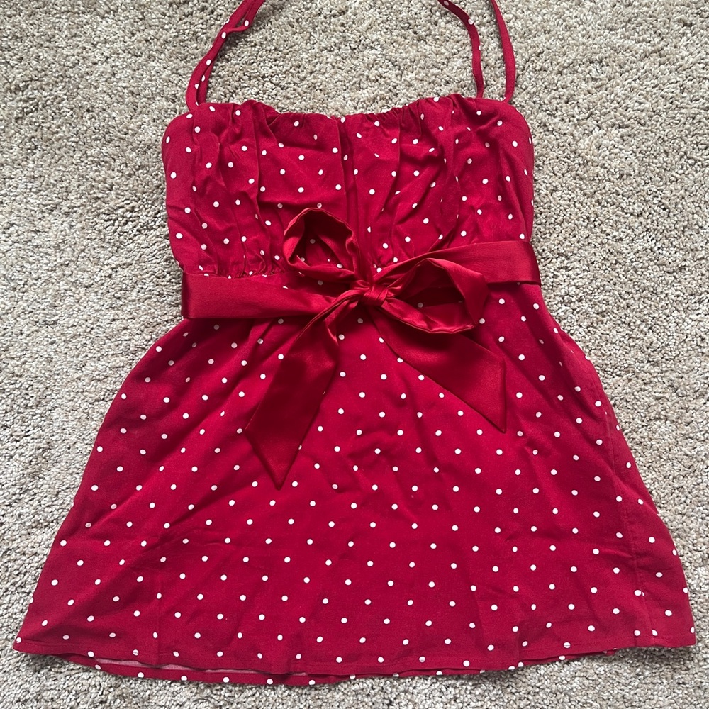 Hollister Easy Strapless Babydoll Top